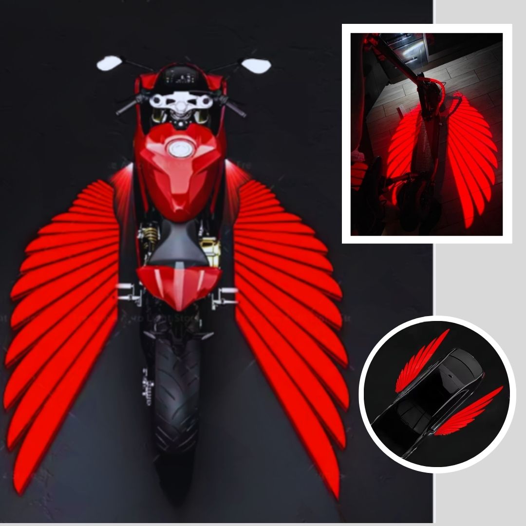 (PROMO🤩) PROYECTOR LUZ DE ALAS DE ÁNGEL EN PAR