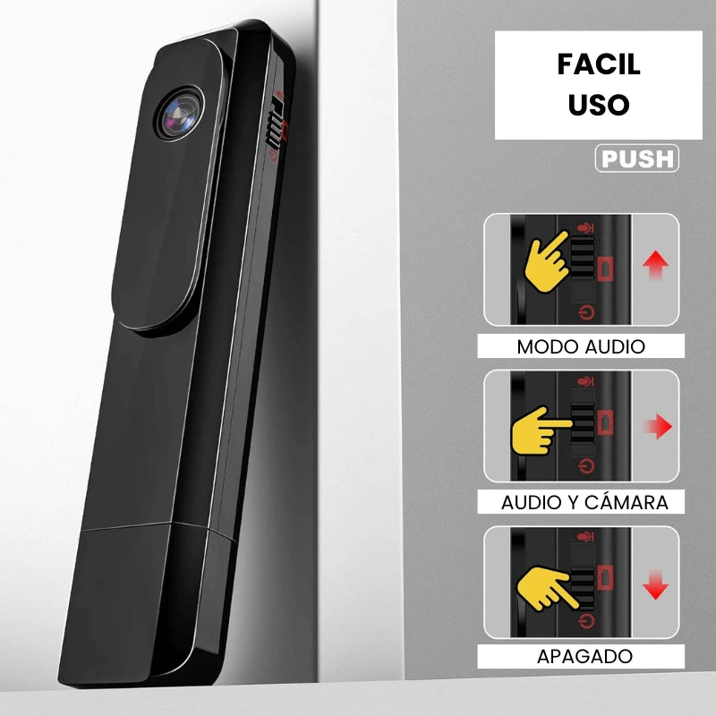 (PROMO 50%🤩) Combo Cámara Audiovisual 1080p HD Recargable + Tarjeta SATA SD 32Gb Original