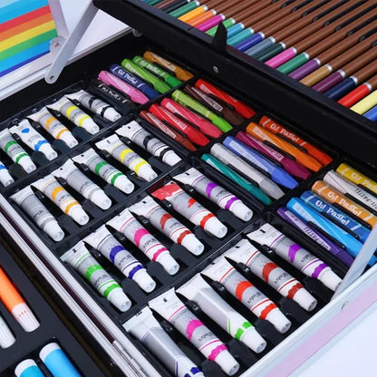 INNOVADOR SET DE ARTE Y CREATIVIDAD ARTBOX™ | PROMO 145 PIEZAS✨🤩