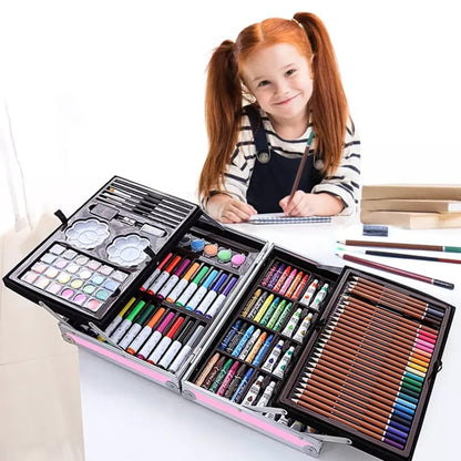 INNOVADOR SET DE ARTE Y CREATIVIDAD ARTBOX™ | PROMO 145 PIEZAS✨🤩