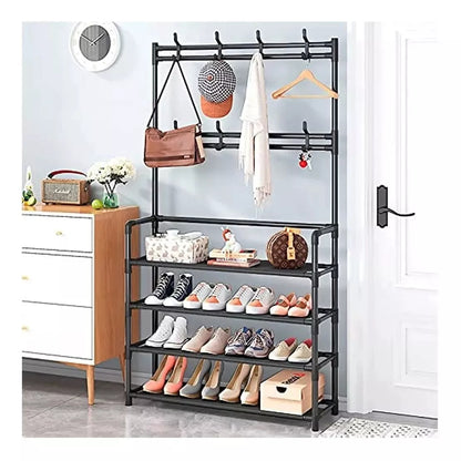ORPZ™ | PROMO ORGANIZADOR PERCHERO Y ZAPATERO 5 NIVELES 🤩