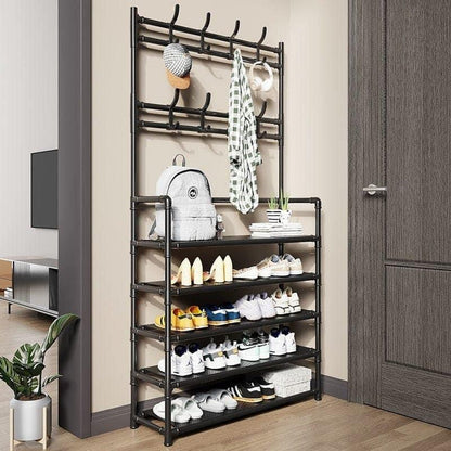 ORPZ™ | PROMO ORGANIZADOR PERCHERO Y ZAPATERO 5 NIVELES 🤩