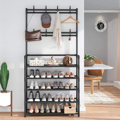 ORPZ™ | PROMO ORGANIZADOR PERCHERO Y ZAPATERO 5 NIVELES 🤩