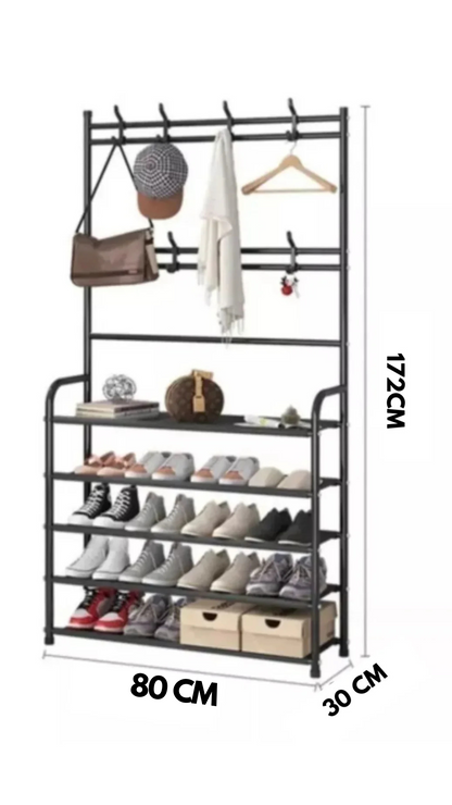 ORPZ™ | PROMO ORGANIZADOR PERCHERO Y ZAPATERO 5 NIVELES 🤩