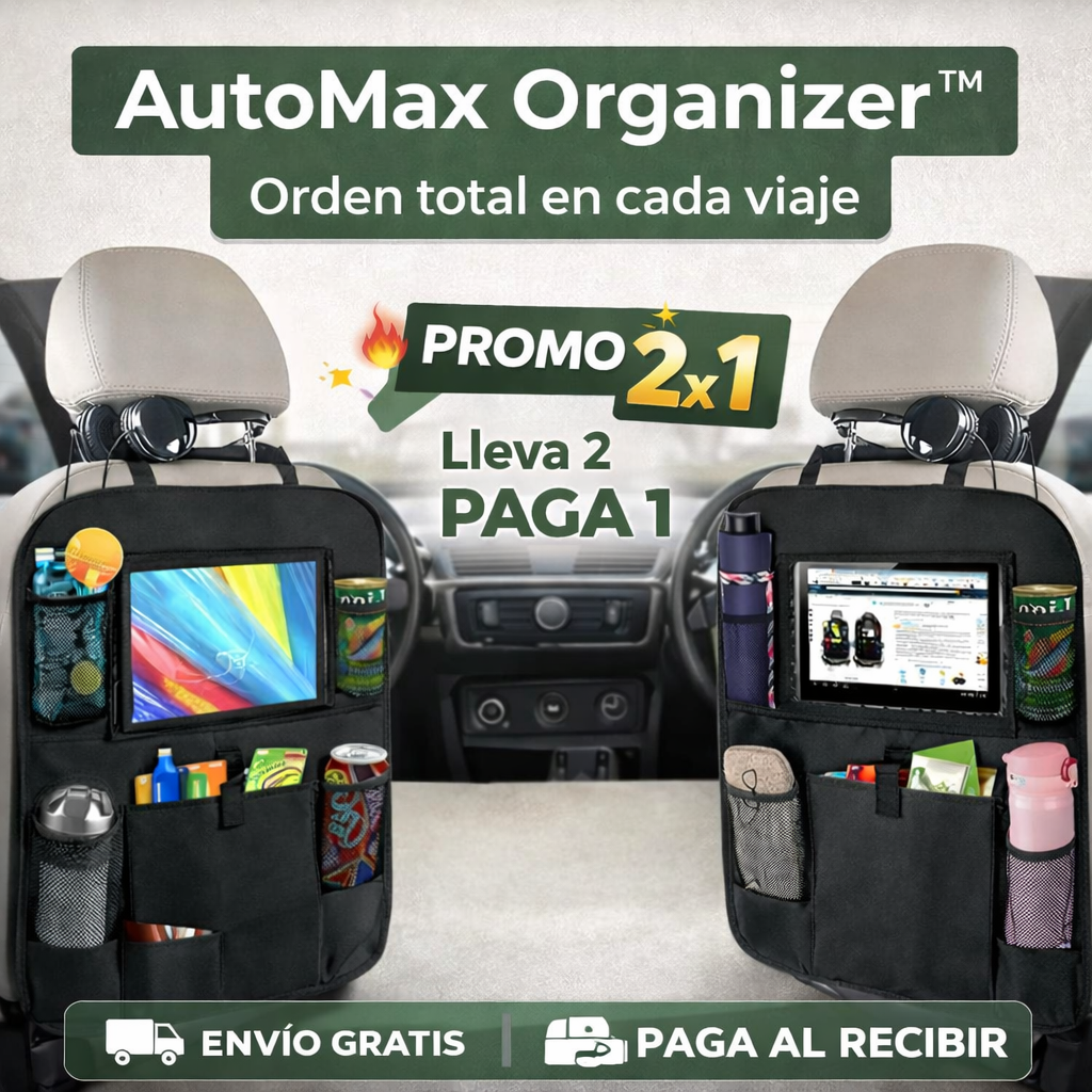 (OFERTA 2X1 🤩) AutoMax Organizer Impermeable™