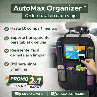 (OFERTA 2X1 🤩) AutoMax Organizer Impermeable™