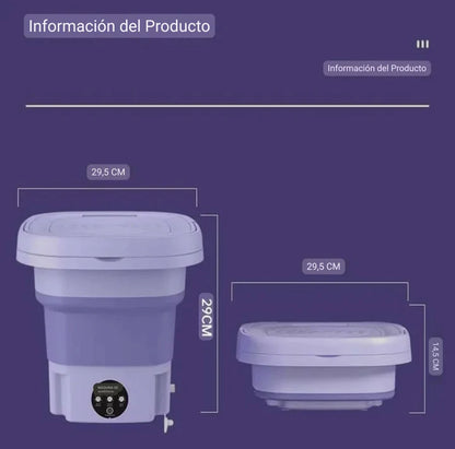 MADM™ | (PROMO🤩) Mini Lavadora-Plegable-Portátil