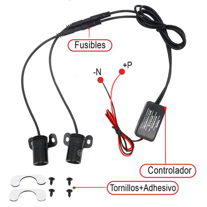 (PROMO🤩) PROYECTOR LUZ DE ALAS DE ÁNGEL EN PAR