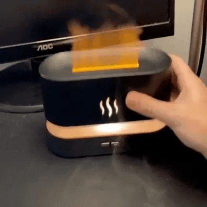 (PROMO 2x1🤩) HUMST™ | HUMIFICADOR-DIFUSOR DE AROMA CON EFECTO DE LLAMA Y ANTI-ESTRES